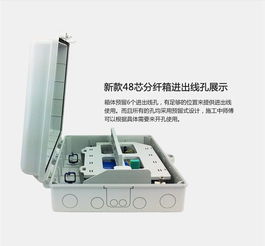 24芯塑料光纤分纤箱 光分路器箱